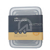 سرویس 5 تایی ظرف نگهدارنده مستطیل ویرو مدل 210