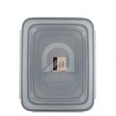 سرویس 5 تایی ظرف نگهدارنده مستطیل ویرو مدل 210