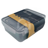 سرویس 5 تایی ظرف نگهدارنده مستطیل ویرو مدل 210