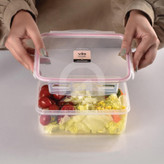 سرویس 5 تایی ظرف نگهدارنده مستطیل ویرو مدل 210