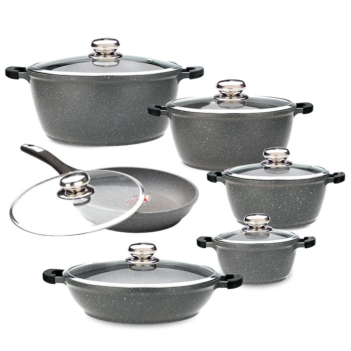 سرویس پخت و پز 12 پارچه زرساب مدل گریپ