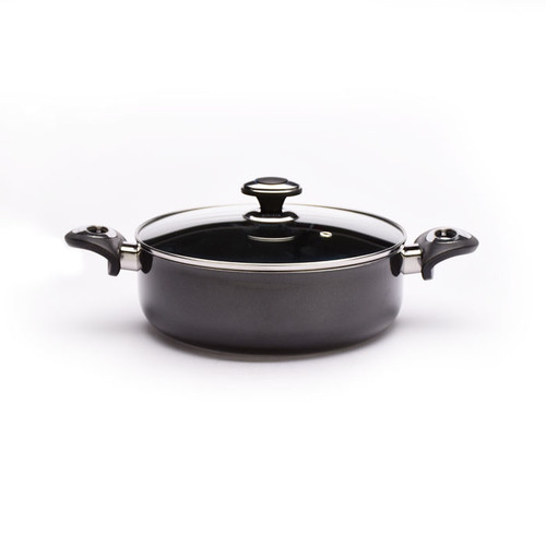 قابلمه کوتاه زرساب مدل گرانیتا سایز 24 نوک مدادی