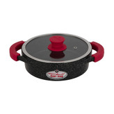 قابلمه کوتاه زرساب مدل منارک سایز 20 MK420 قرمز