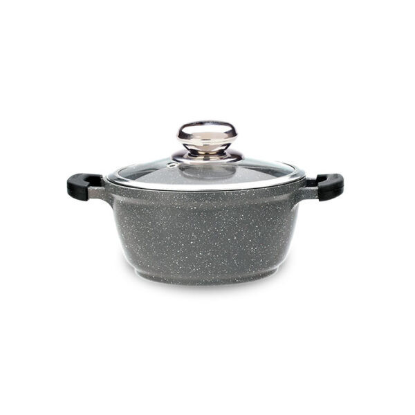 قابلمه زرساب مدل گریپ سایز 16 RP416 طوسی