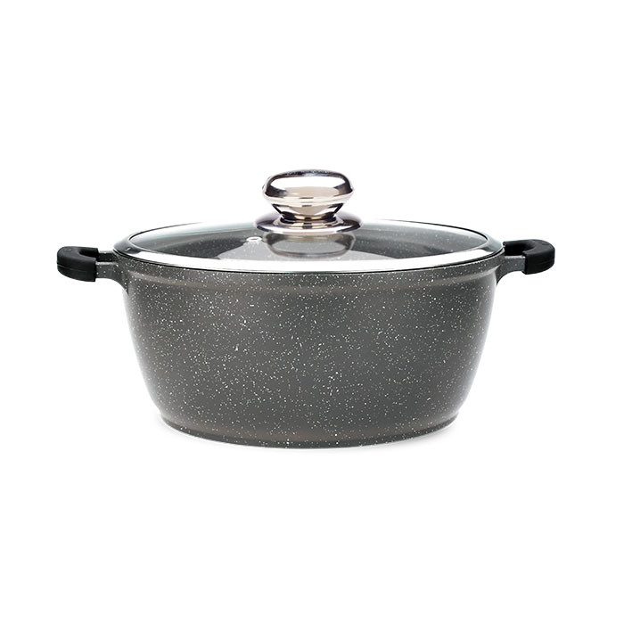 قابلمه زرساب مدل گریپ سایز 24 RP424 طوسی