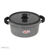 قابلمه کوتاه زرساب مدل منارک پلاس سایز 24 MP424 طوسی