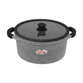 قابلمه زرساب مدل منارک پلاس سایز 28 MP428 طوسی